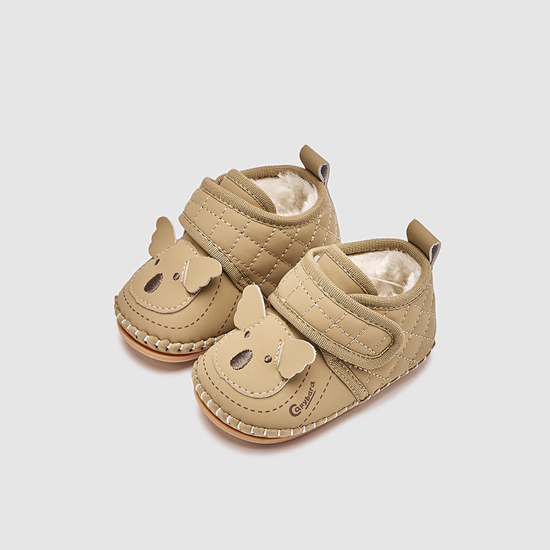 冬季婴儿学步鞋软底轻便