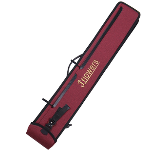 JF防水八孔复古杆包台球杆杆桶杆盒二分之一分体软包中式黑八可背