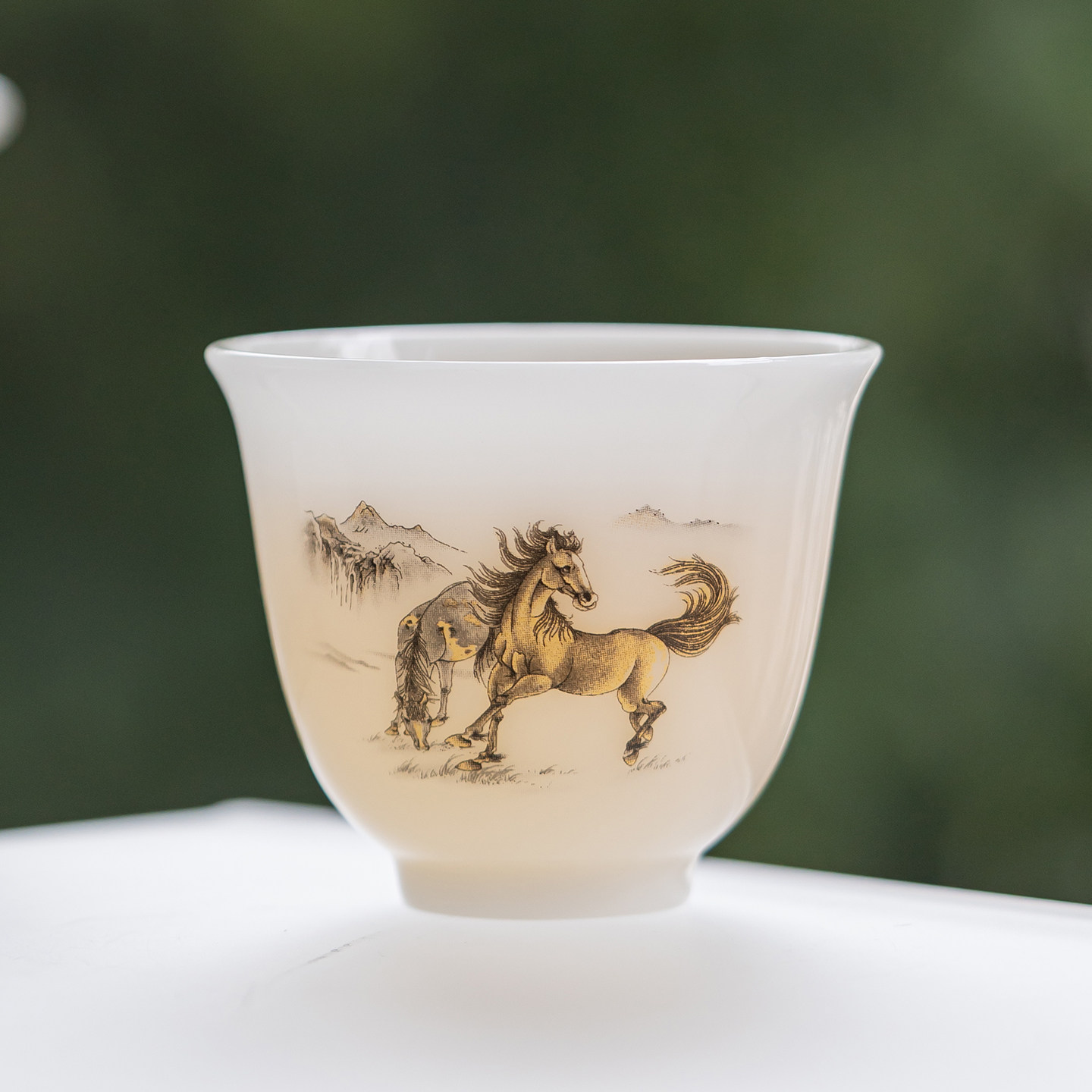 璞玉冰种陶瓷茶杯家用品茗杯功夫茶具主人杯中式简约喝茶小茶杯,餐饮具,茶杯,淘宝优惠券,粉丝福利购,淘宝优惠卷