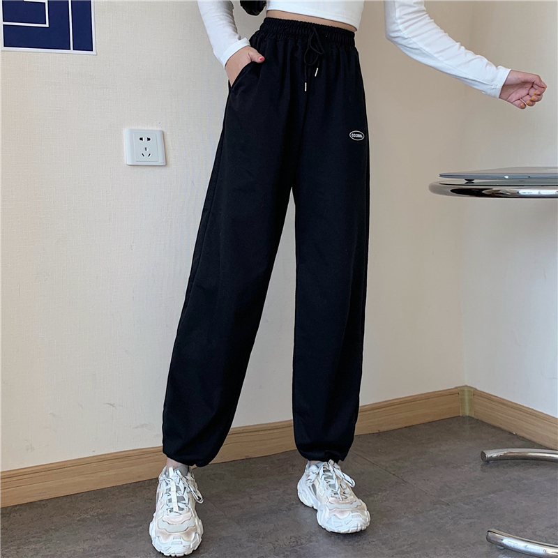 New wide leg loose corset casual pants for women