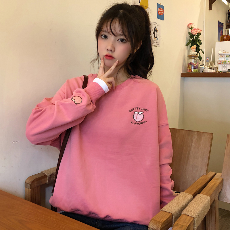 Real shot two pieces of thin and fake bodywear women's loose Korean lazy wind fried Street top