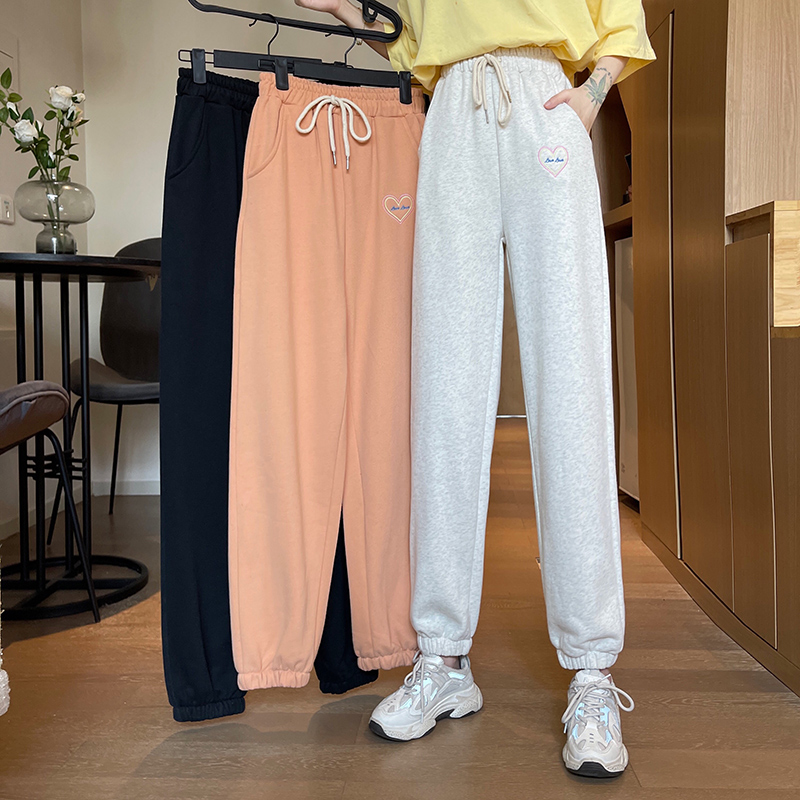 Women's casual pants new Korean Harem Pants high waist sports pants