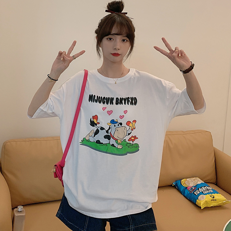 South Korean Summer Short Sleeve T-Shirt