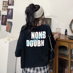 Real shot short sleeve T-shirt for women