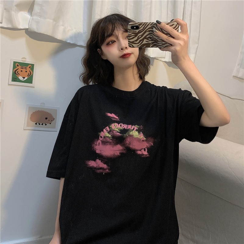 實拍短袖恤女