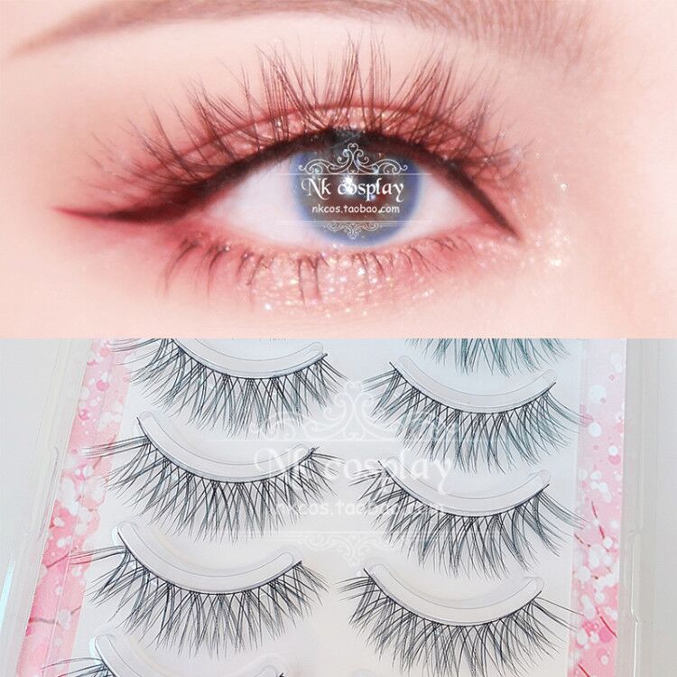 nkの小铺野生飞扬假睫毛五对