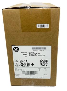 25A-D4P0N104罗克韦尔ABPowerFlex523变频器全新25AD4P0N104