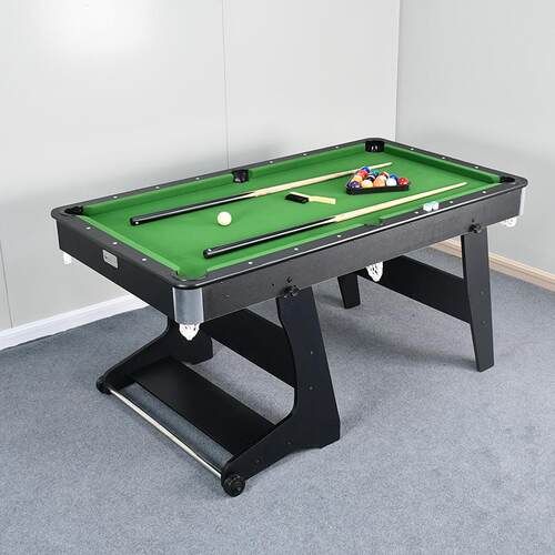 1.6米成人儿童折叠台球桌 家庭亲子娱乐桌球台撞球台 pool table
