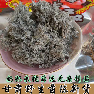野生茵陈甘肃定西茵陈草野生新鲜干品绵茵陈草白蒿草茵陈茶500g