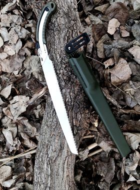 行星工坊bc大会指定户外手锯露营木柴锯真sk5钢3面剃刃大齿快速锯