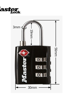Masterlock/玛斯特 密码锁 4680DNKL