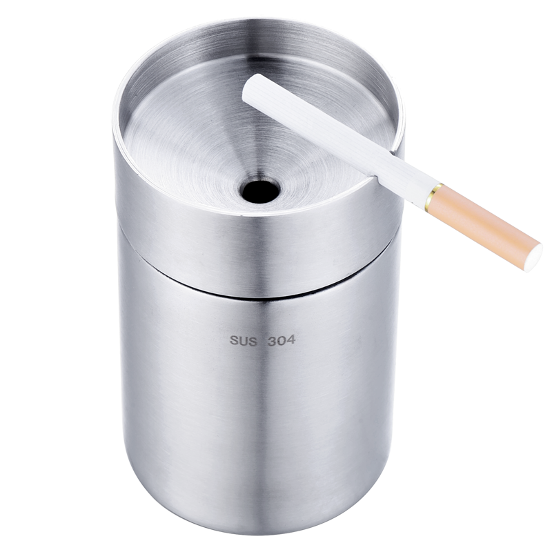 车载烟灰缸时尚创意车用不锈钢