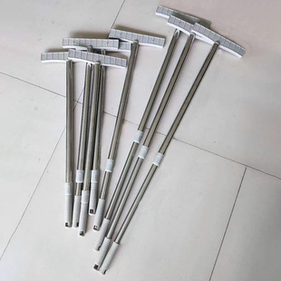 定制不锈钢手举牌指示接机牌促销运动会收缩广告领队导游引接站牌