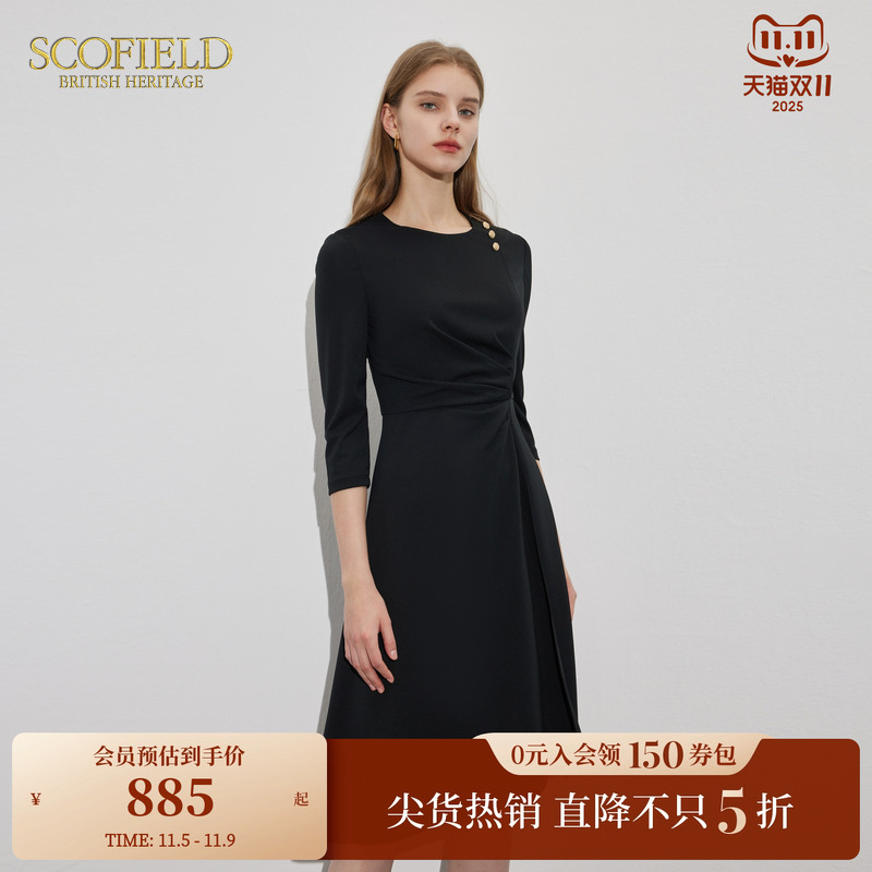 SCOFIELD女装优雅连衣裙