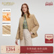 新品 率性立领绗缝棉服外套2025春季 远红外发热 Scofield女装