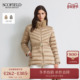 远红外发热 90%鹅绒 Scofield女装 时尚 排骨羽绒服2025秋冬新品