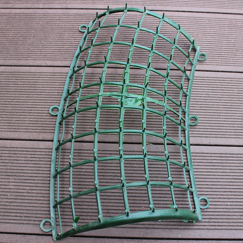 电子花圈专用花排塑料网插花材料