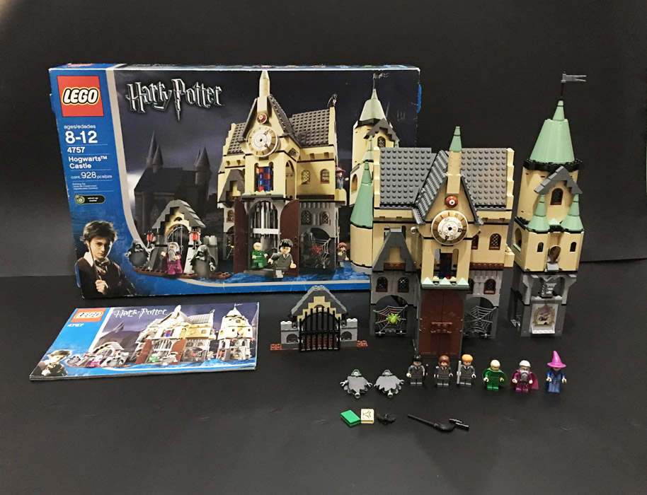 二手旧货LEGO乐高4757哈利波特系列第二季霍格华兹城堡大钟楼