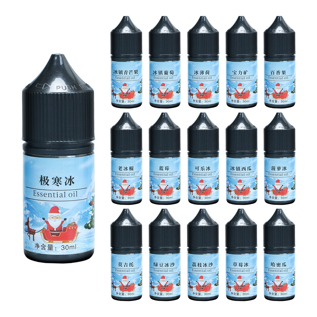 水果味香薰微凉持久薄荷清新口气食品级微甜补充液添加剂通用原液