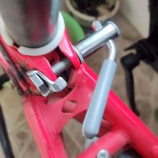折叠自行车座管快拆螺丝坐管夹调节高度固定器山地车座杆卡扣卡子