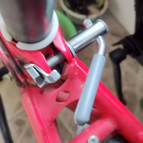 折叠自行车座管快拆螺丝坐管夹调节高度固定器山地车座杆卡扣卡子