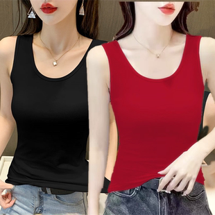 设计感女上衣 背心性感高弹力瑜伽小吊带无袖 2025夏季 晨跑运动修身