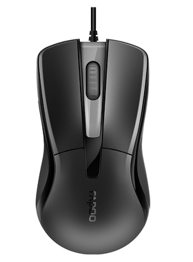 雷柏N1162有线游戏鼠标USB台式电脑笔记本办公时尚鼠标正品包邮