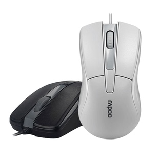 雷柏N1162有线游戏鼠标USB台式电脑笔记本办公时尚鼠标正品包邮