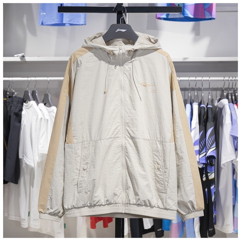 李宁运动风衣男士春秋季新款健身系列防泼水宽松连帽外套AFDU061,运动服/休闲服装,运动风衣,淘宝优惠券,粉丝福利购,淘宝优惠卷