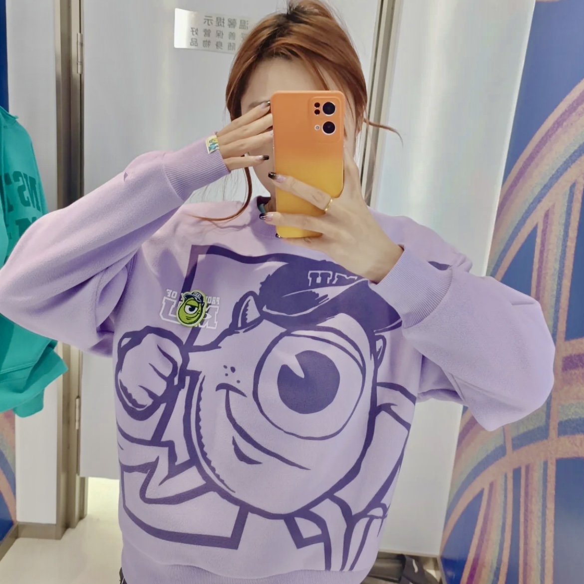 李宁怪兽加绒保暖运动卫衣