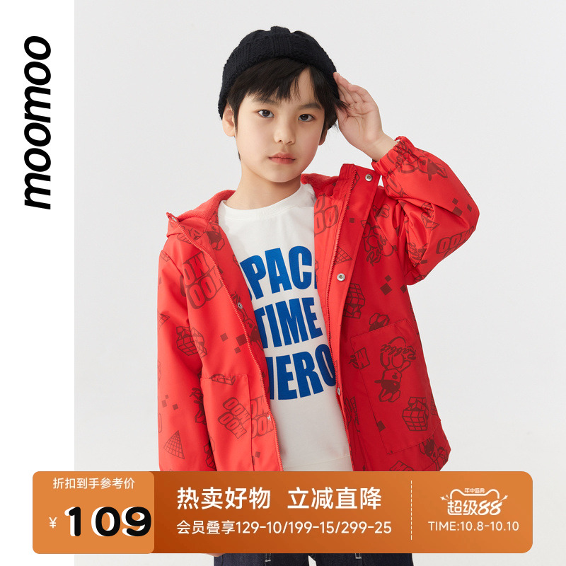 新年童装Moomoo春季连帽