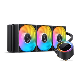 乔思伯光影TG-240 /360 CPU水冷散热器幻彩同步简洁隐藏走线水冷