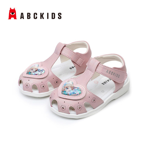 女童宝宝包头公主防滑凉鞋