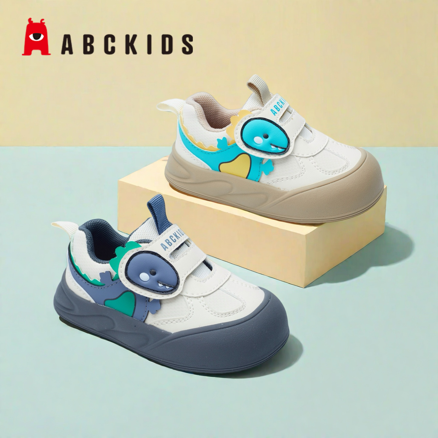 Abckids男童软底学步鞋