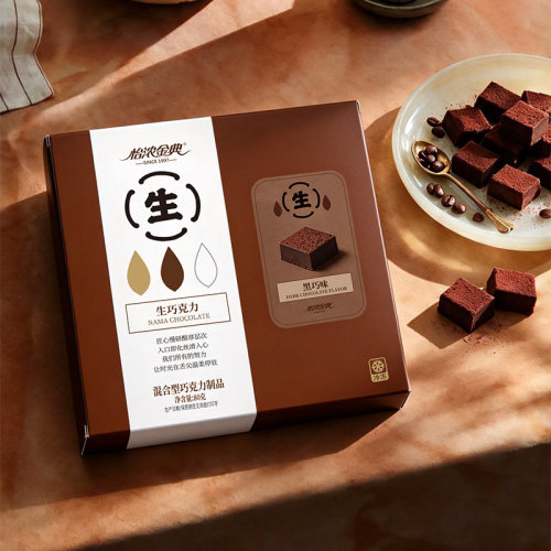 怡浓金典生巧克力抹茶牛奶黑巧草莓苦可可味零食生日中秋节送礼物