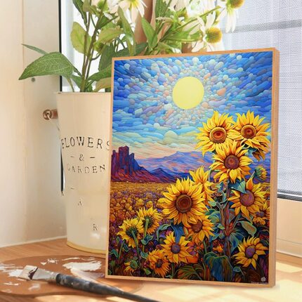 妙笔生花-diy数字油画填色画手工丙烯填充画无聊解闷手工画装饰画