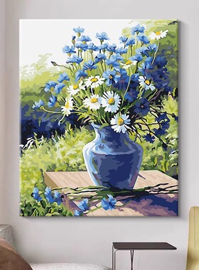 数字油画diy填充油彩画