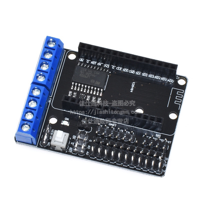 ESP8266 WiFi 电机驱动扩展板 L293D ESP12E Lua 物联网 智能小车
