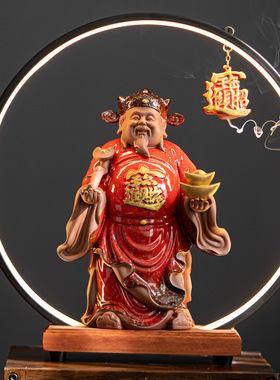 大气陶瓷财神爷佛像招家用
