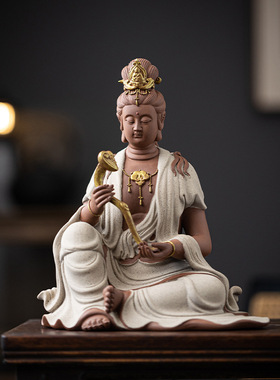 新中式禅意观世音菩萨佛像