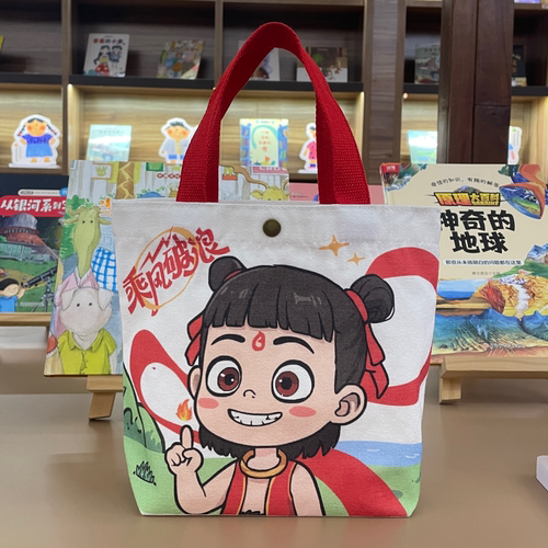 六一儿童节卡通帆布包手提日系ins风学生便携式包环保现货开学了