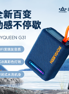 朗琴G31蓝牙音箱便携户外低音炮迷你高音质大音量无线防水小音响