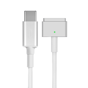 Macbook充电线Typec转magsafe3/2磁吸电源线旧款T型PD100W适用苹果笔记本电脑快充电线M2款macpro转接头140W