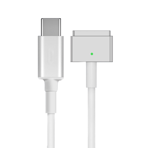 Macbook充电线Typec转magsafe3/2磁吸电源线旧款T型PD100W适用苹果笔记本电脑快充电线M2款macpro转接头140W