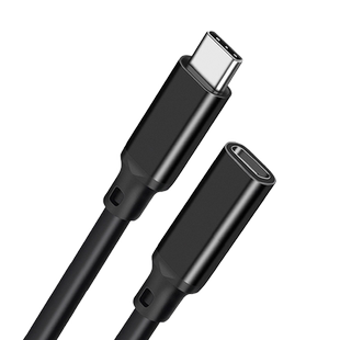 会灵鸟 type-c延长线公转母type c数据线公对母口usb3.2gen2 20gbs扩展坞加长线笔记本pd充电视频传输转接头