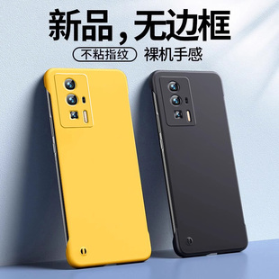 适用于红米k60手机壳米k60pro无边框redmik60e保护套k60至尊版 MIUI超薄散热硬壳防摔半包磨砂镜头全包外壳