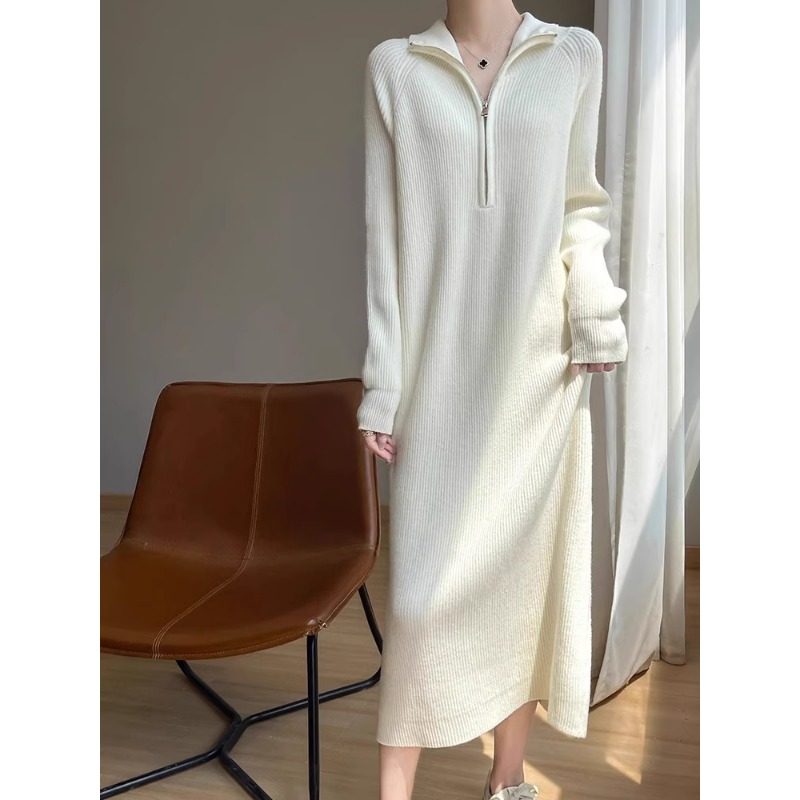 冬季保暖内搭毛衣裙女高领长袖打底裙针织连衣裙气质显瘦过膝长裙,女装/女士精品,毛针织衫,淘宝优惠券,粉丝福利购,淘宝优惠卷