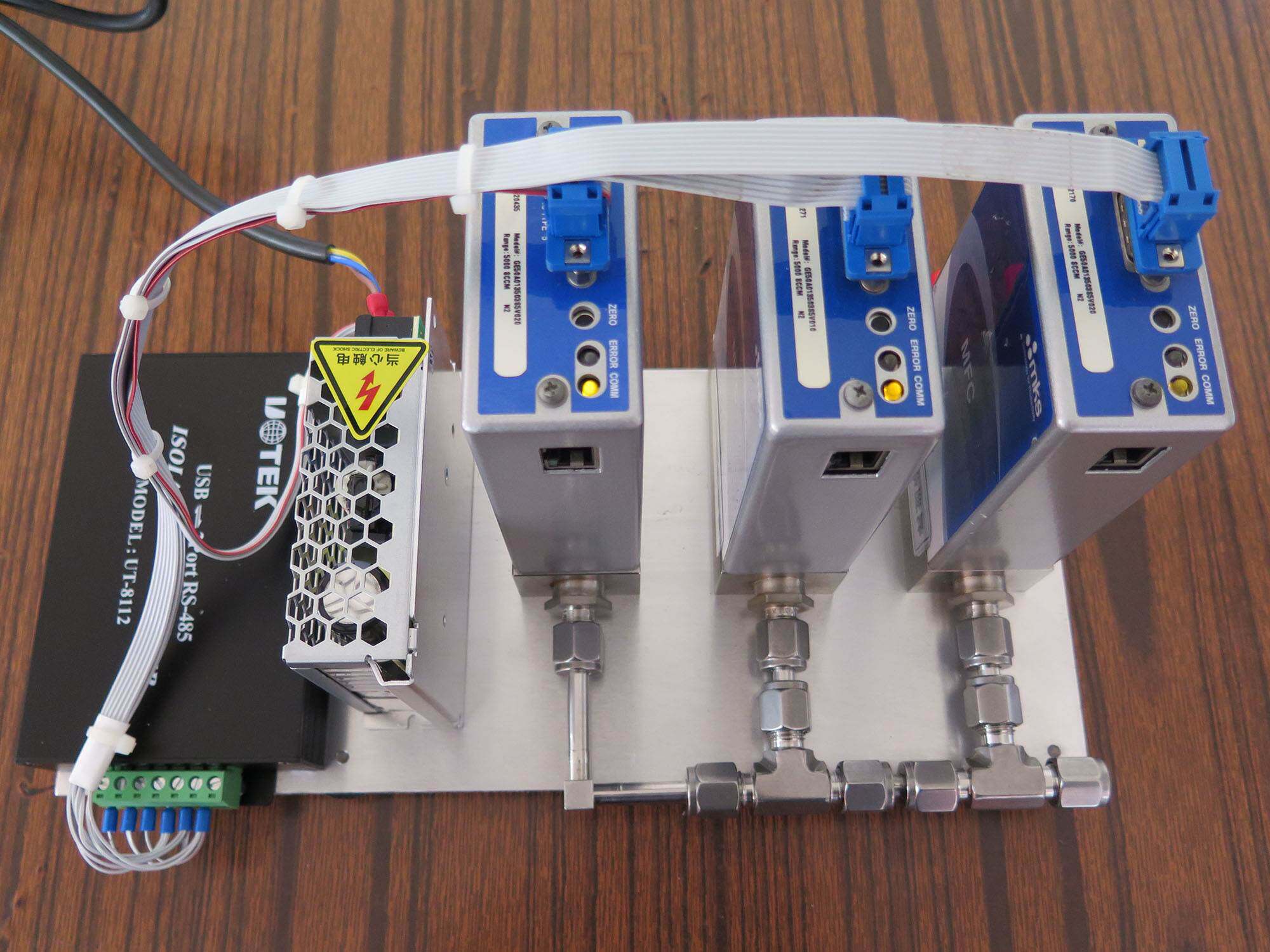 二元气体混合配比器 精密混配器 特气柜流量控制器 标气气体配比