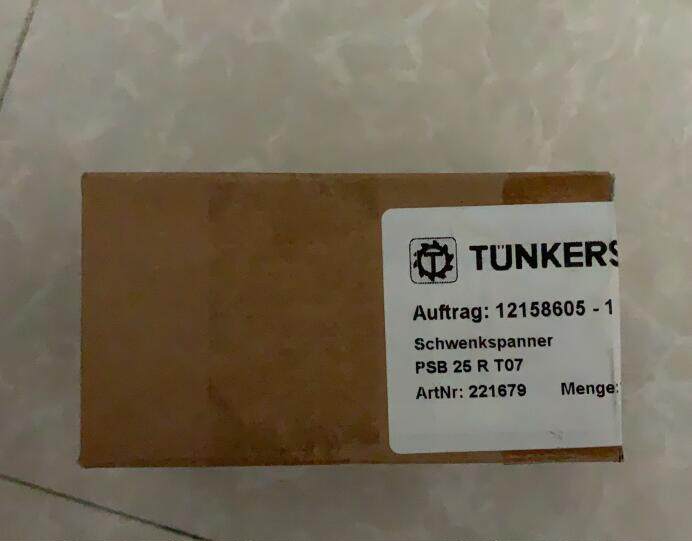 全新德国TUNKERS旋转夹紧气缸psb 25 r t07现货221679怎么看?