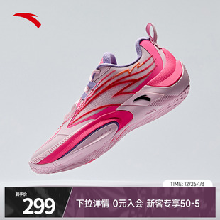 氮科技篮球鞋 安踏瞬息1V2 男子专业低帮运动鞋 迪温琴佐同款